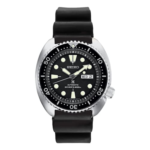laydown image of Seiko 'Turtle' Dive Watch - SRPE93