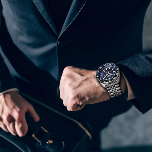lifestyle image of Seiko 5 GMT - SSK003