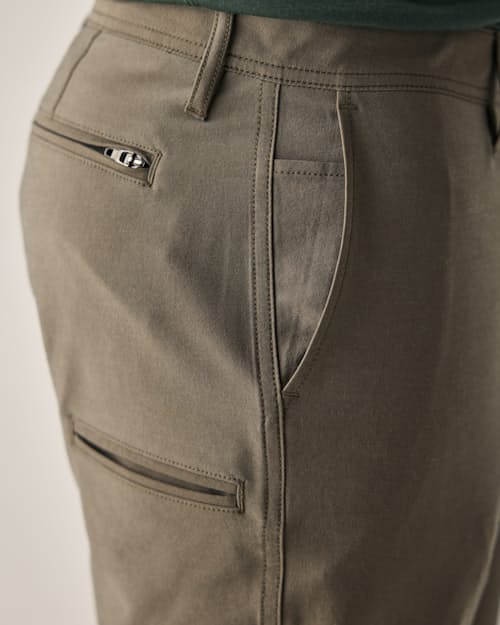 lifestyle image of 72-Hour Merino 5-Pocket Pant - HB Athletic Tapered