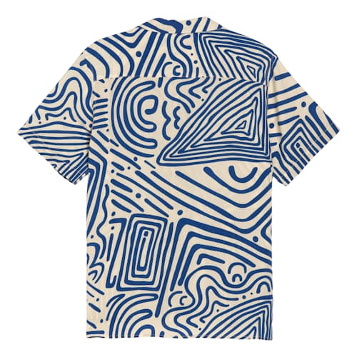 laydown image of Eldovado Viscose Short Sleeve Shirt