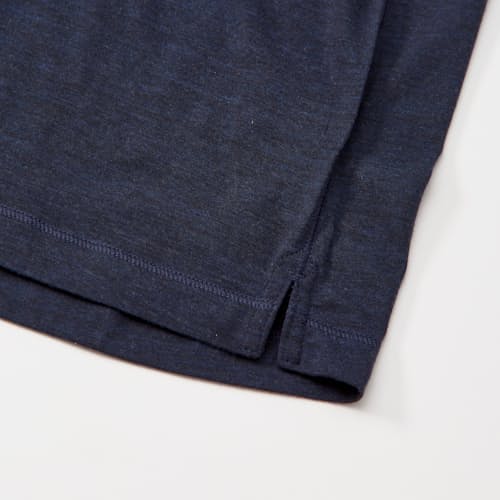 lifestyle image of 72-Hour Merino Two-Button Polo Shirt