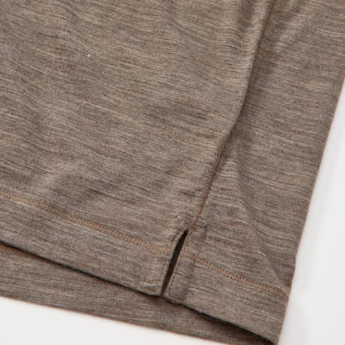 lifestyle image of 72-Hour Merino Two-Button Polo Shirt