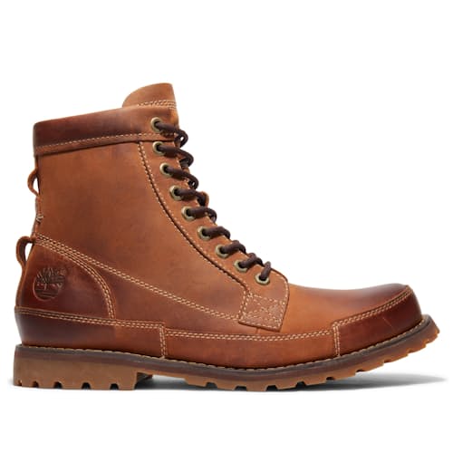 laydown image of Original Leather 6 inch Boot