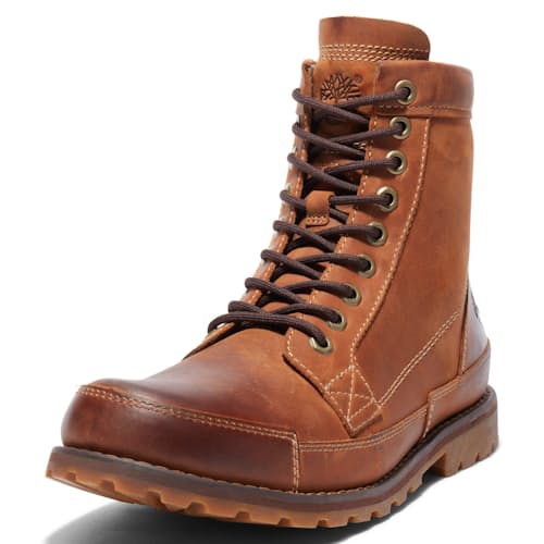 laydown image of Original Leather 6 inch Boot