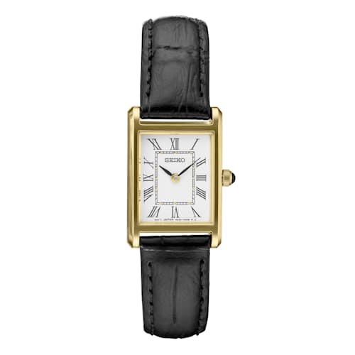 laydown image of Women's Leather Essentials Watch