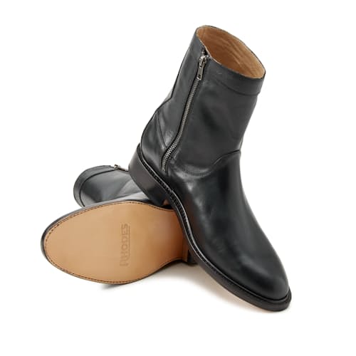 laydown image of Roper Zip Boot