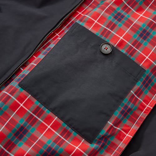 laydown detail image of G9 Harrington Jacket