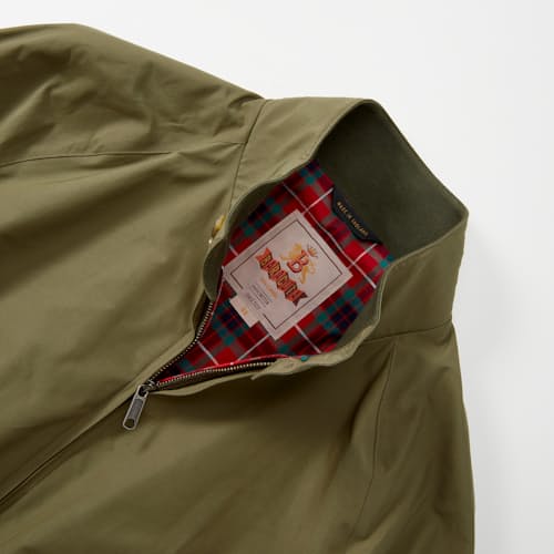 laydown detail image of G9 Harrington Jacket