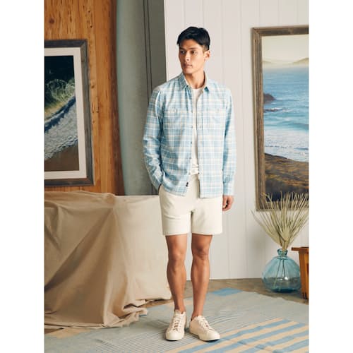 lifestyle image of The Surf Flannel