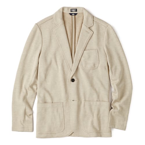laydown image of Inlet Knit Blazer