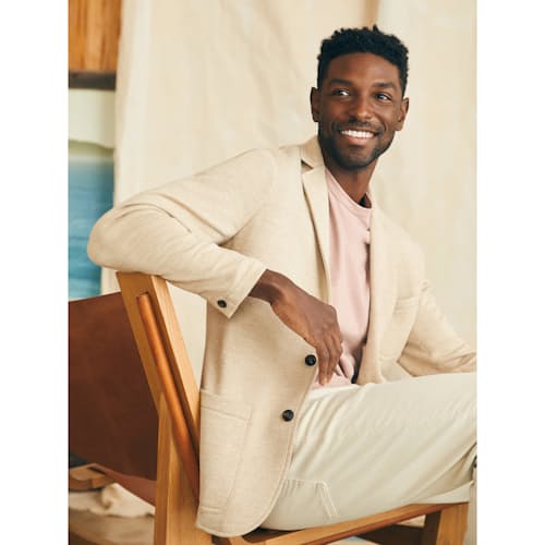 lifestyle image of Inlet Knit Blazer