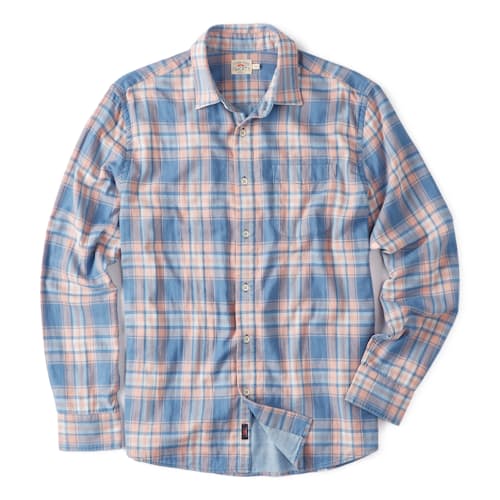 laydown image of Sunwashed Chambray Shirt