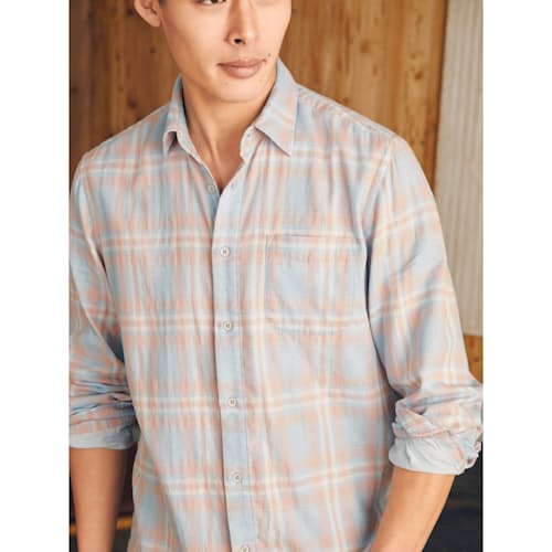 lifestyle image of Sunwashed Chambray Shirt