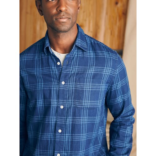 lifestyle image of Sunwashed Chambray Shirt