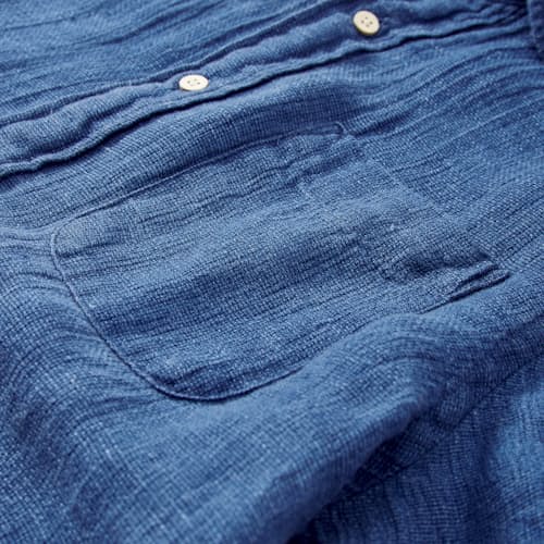 laydown detail image of Palma Linen Short Sleeve Shirt