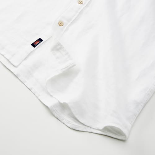 laydown detail image of Palma Linen Short Sleeve Shirt