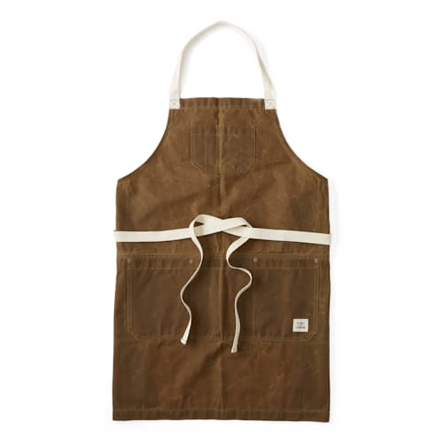 laydown image of Waxed Apron