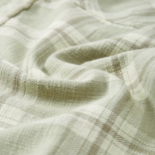 laydown detail image of Crosscut Flannel Shirt