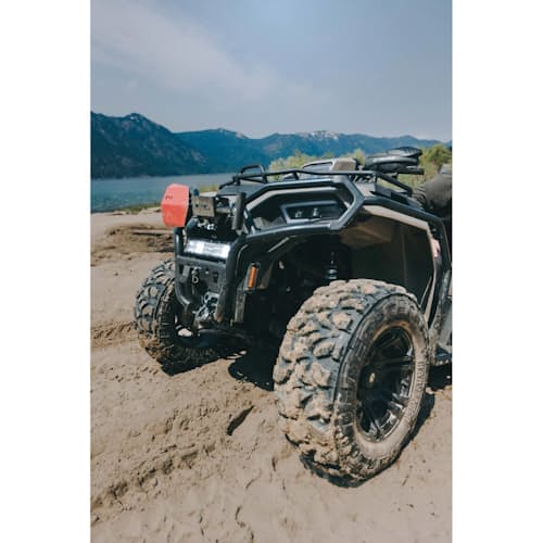 laydown image of Universal Shovel / Axe Vehicle Mount