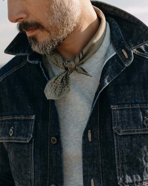lifestyle image of The Selvedge Denim Shop Shirt