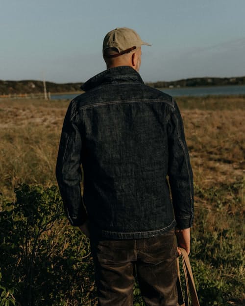 lifestyle image of The Selvedge Denim Shop Shirt