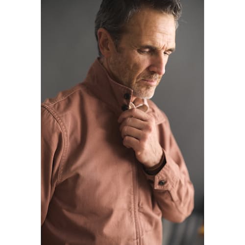 on model image of The Flint Jacket