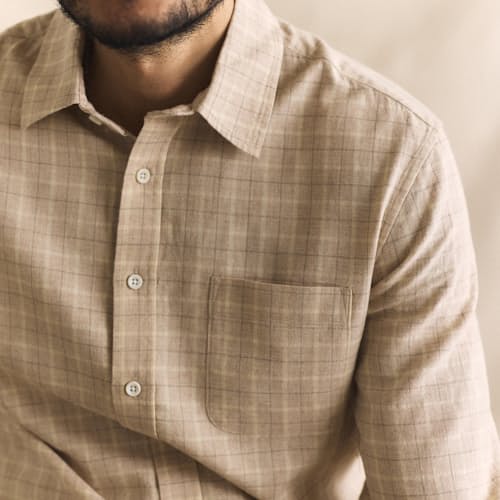 laydown image of The California Shirt