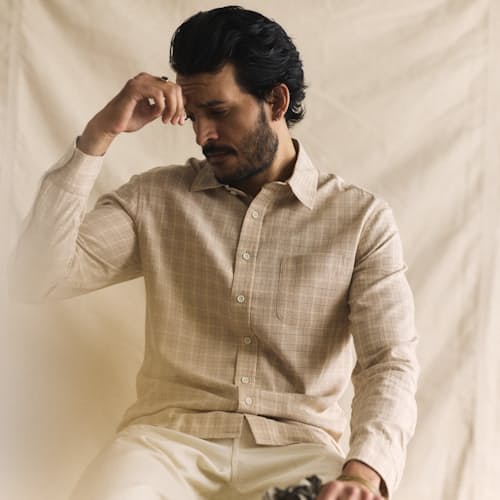 laydown image of The California Shirt