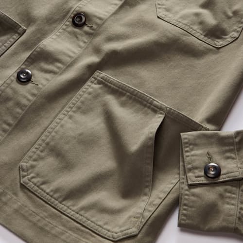 laydown detail image of The Ojai Chore Coat