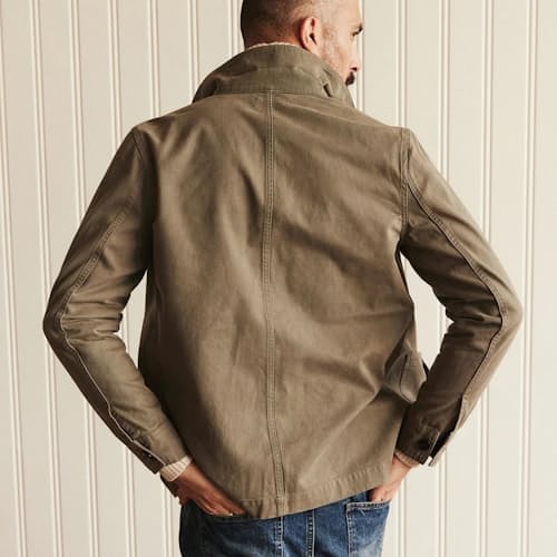 lifestyle image of The Ojai Chore Coat