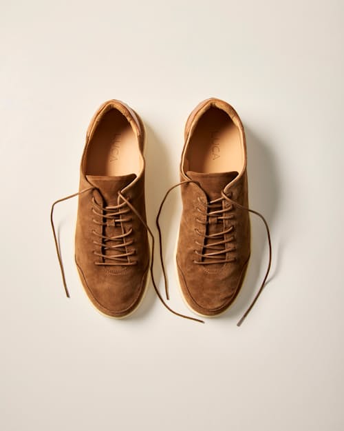 no crop image of Suede Terra Low Sneaker