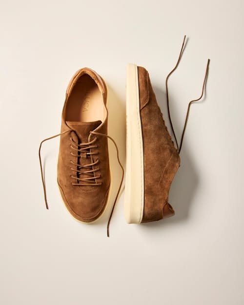 no crop image of Suede Terra Low Sneaker