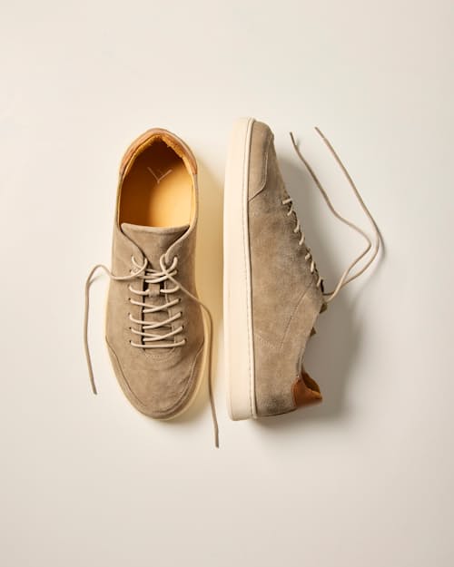 no crop image of Suede Terra Low Sneaker