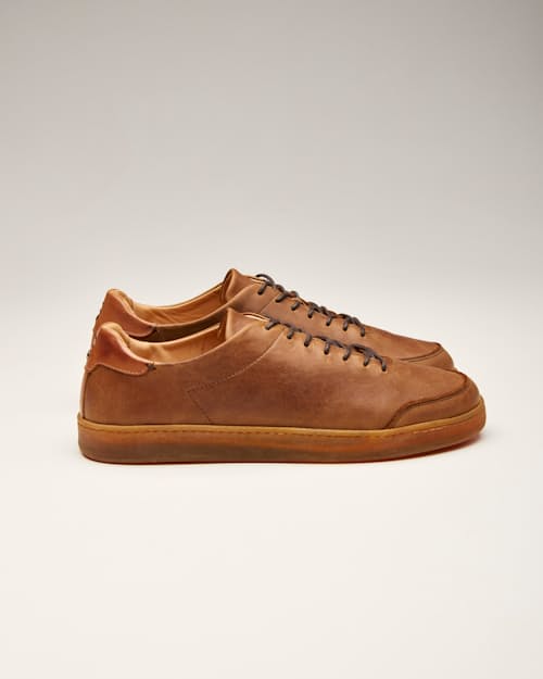 no crop image of Leather Terra Low Sneaker