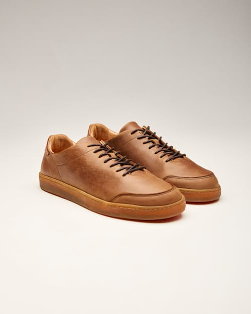 no crop image of Leather Terra Low Sneaker