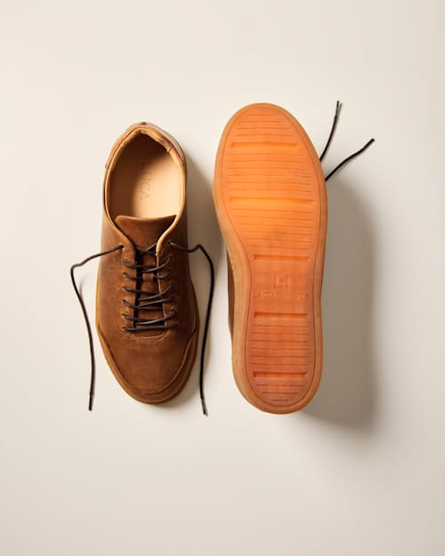 no crop image of Leather Terra Low Sneaker