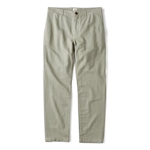 laydown image of Cotton Linen Chino - HB Straight