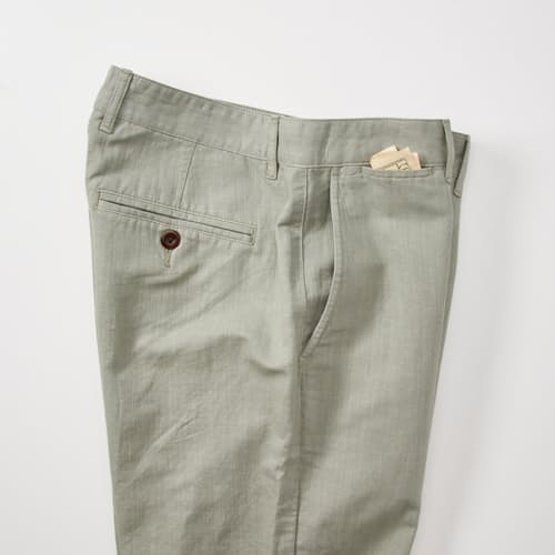 laydown detail image of Cotton Linen Chino - HB Straight