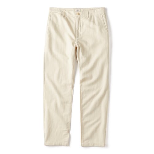 laydown image of Cotton Linen Chino - HB Straight
