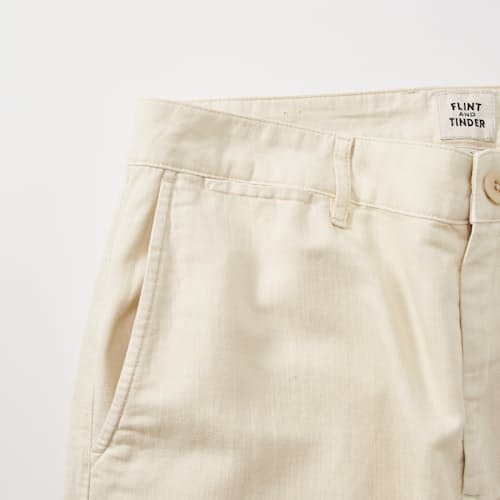 laydown detail image of Cotton Linen Chino - HB Straight