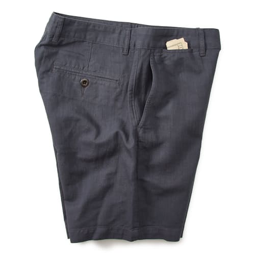 laydown image of Cotton Linen Short - 7"