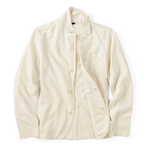 laydown image of 365 Cotton Linen Blazer