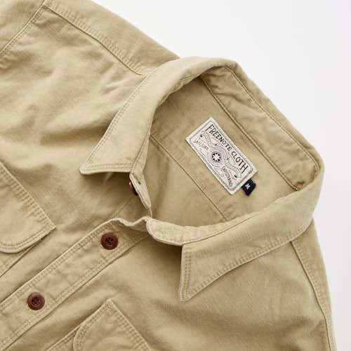 laydown detail image of Japanese Twill Utility Shirt