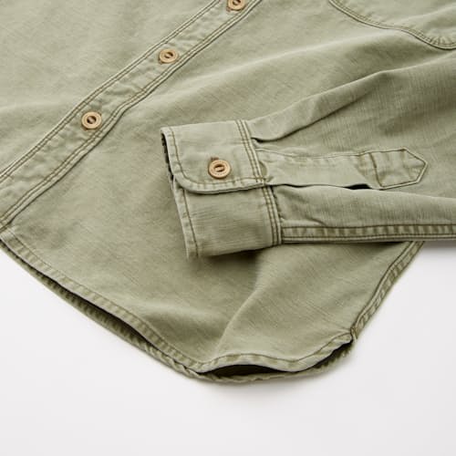 laydown detail image of Japanese Twill Utility Shirt