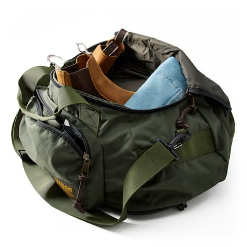 laydown image of Duffel Backpack Hybrid 46L - Exclusive