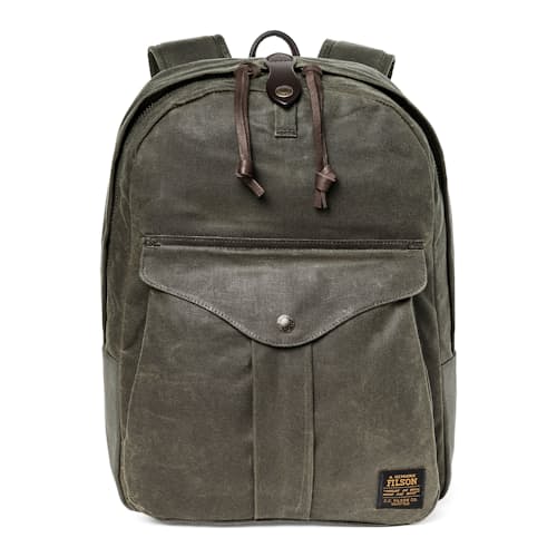 laydown image of Journeyman Rugged Twill Backpack - 23L