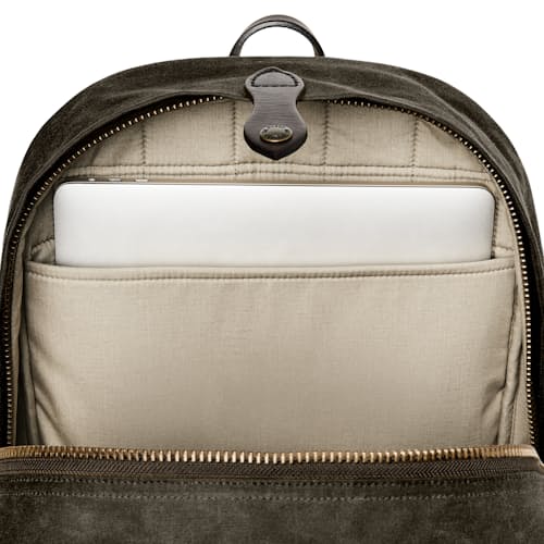 laydown detail image of Journeyman Rugged Twill Backpack - 23L
