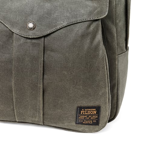 laydown detail image of Journeyman Rugged Twill Backpack - 23L