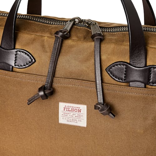 laydown detail image of Tin Cloth Compact Briefcase
