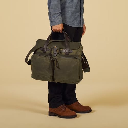 laydown image of 24-Hour Tin Cloth Briefcase - 18L